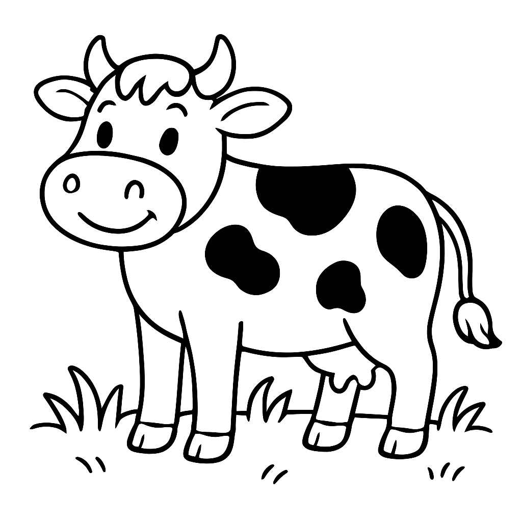 Farm Animals coloring page preview
