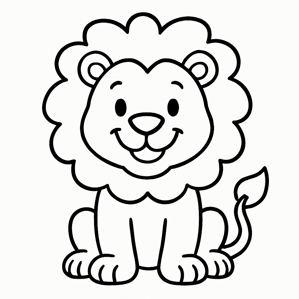 Wild Animals coloring page preview